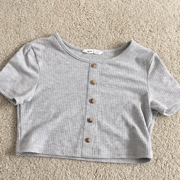 Ribbed crop top - Picture 1 of 3